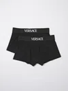 Versace Branded Boxer Briefs 2-pack In Black