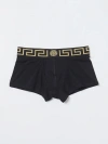 Versace Navy Medusa Boxer Briefs In Black