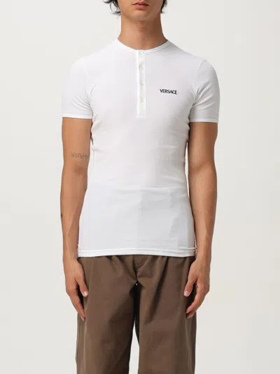 VERSACE T-SHIRT VERSACE MEN COLOR WHITE,H21683001