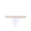 Versace Greca Border Stretched Thong In White