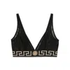Versace Greca Print Triangle Bralette