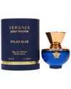 Versace Unisex 1.7oz Dylan Blue Edp In Transparent