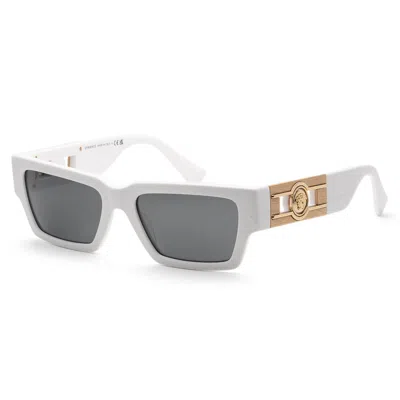 Versace Unisex 54 Mm White Sunglasses