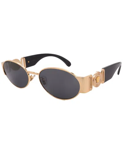 Versace Unisex 56mm Sunglasses In Gold