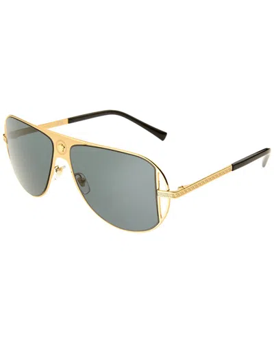 Versace Unisex 57mm Sunglasses In Gold