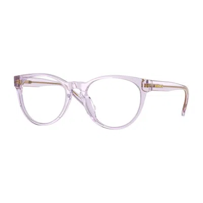 Versace Unisex Black Round Eyeglass Frames Vk3321u 5372