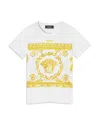 Versace Unisex Garland Medusa Jersey Tee - Little Kid In White
