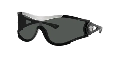 Versace Unisex Sunglass Ve4475 In Dark Grey