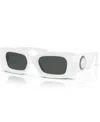 Versace Injected Ve4474u Sunglasses In White