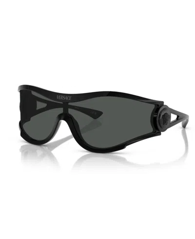 Versace Unisex Sunglasses, Ve4475 In Black