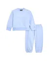 Versace Unisex Sweatshirt & Joggers Set - Baby In Blue