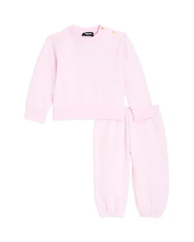 Versace Unisex Sweatshirt & Joggers Set - Baby In Pink