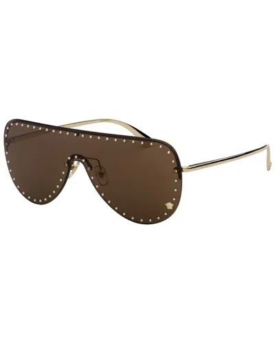 Versace Unisex Ve2230b 45mm Sunglasses In Brown
