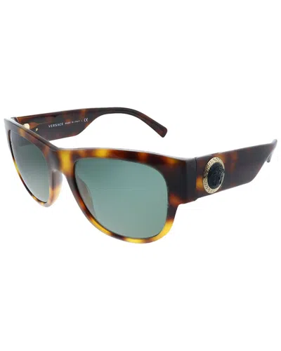 Versace Unisex Ve4359 55mm Sunglasses In Black