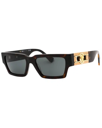 Versace Unisex Ve4459 54mm Sunglasses In Burgundy