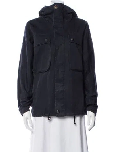 Pre-owned Versace Utility Jacket In Blue