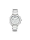 Versace V-chrono 40mm In Metallic