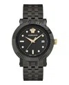 Versace V-classic Bracelet Watch In Multi