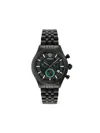 Versace V-code 40mm In Black