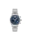 Versace V-code 40mm In Blue