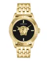 Versace V-palazzo Bracelet Watch Man Wrist Watch Gold Size Onesize Stainless Steel In Multi