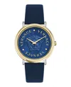 Versace 37mm Tte Blu Dial Blu Strap