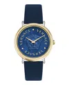 Versace 37mm Tte Blu Dial Blu Strap In Multi