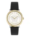 VERSACE V-DOLLAR LEATHER WATCH