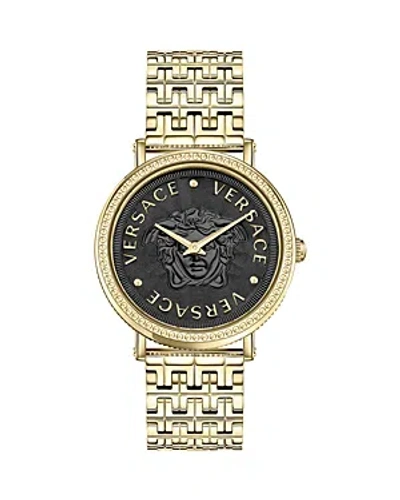 Versace V-dollar Watch, 37mm In Black