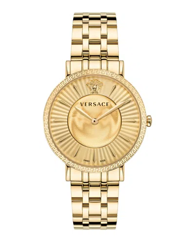 Versace V-eternal Bracelet Watch In Multi