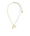 Versace V-shaped Necklace In Gold
