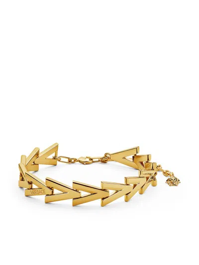 Versace V2025 Choker Necklace In Gold