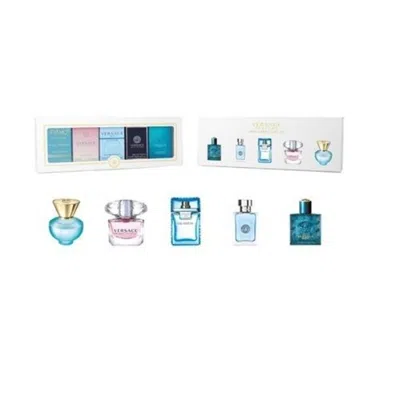 Versace Variety Unisex Mini Variety With Dylan Turquoise & Bright Crystal For Unisex 5 Piece In Multi