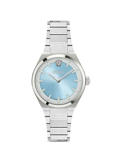Versace V-auria 35mm Watch In Pink