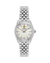 Versace V-code Bracelet Watch, 36mm In Metallic