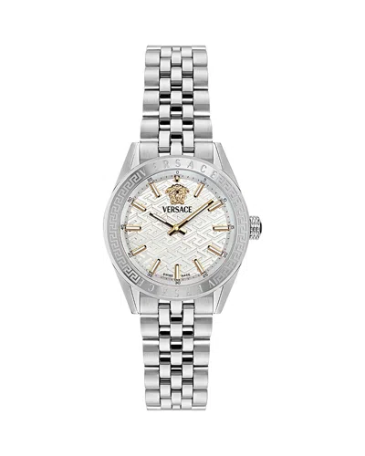 VERSACE V-CODE BRACELET WATCH, 36MM