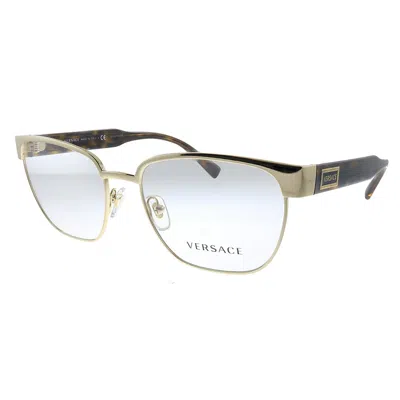 Versace Ve 1264 1460 54mm Unisex Oval Eyeglasses 54mm In Burgundy