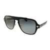 Versace Ve 2199 12524t Unisex Square Sunglasses In Brown