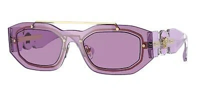 Pre-owned Versace Ve 2235 Violet/violet 51/20/140 Men Sunglasses In Purple