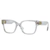 Versace Ve 3329b 5305 52mm Womens Square Eyeglasses 52mm In White
