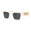 Versace Ve 4431 401/87 50mm Womens Square Sunglasses In Multi