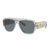 Versace Ve 4436u 530580 57mm Unisex Pillow Sunglasses In Multi