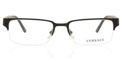 Versace Ve1184 1261 Occhiali Da Vista Neri Per Uomo (solo Montatura) In Black