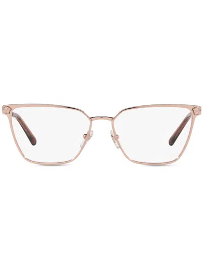 Versace Ve1275 Square-frame Glasses In Pink