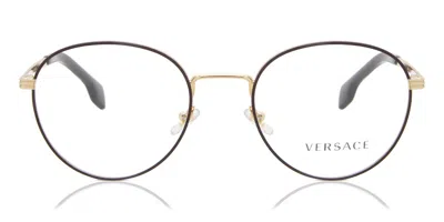 Versace Ve1279 Men's Glasses, Gold, Size 51