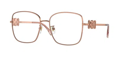 Versace Ve1286d Asian Fit Women's Glasses, Rose-gold, Size 56