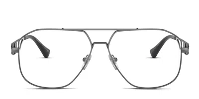 Versace 59mm Pilot Optical Glasses In Metallic