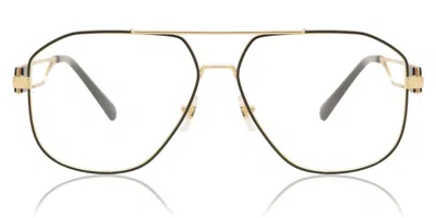 Versace Ve1287 Men's Glasses, Gold, Size 59 In Multi