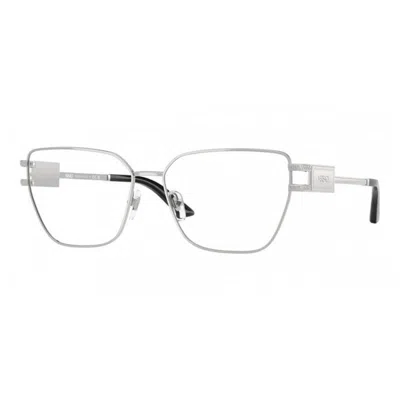 Versace Ve1301 1000 Silver 55mm In Pink