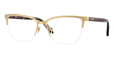 Versace Ve1304 1460 Occhiali Da Vista Oro Per Donna (solo Montatura) In Gold